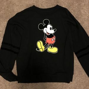 Mickey Mouse Loose Fitted Long Sleeve: Small